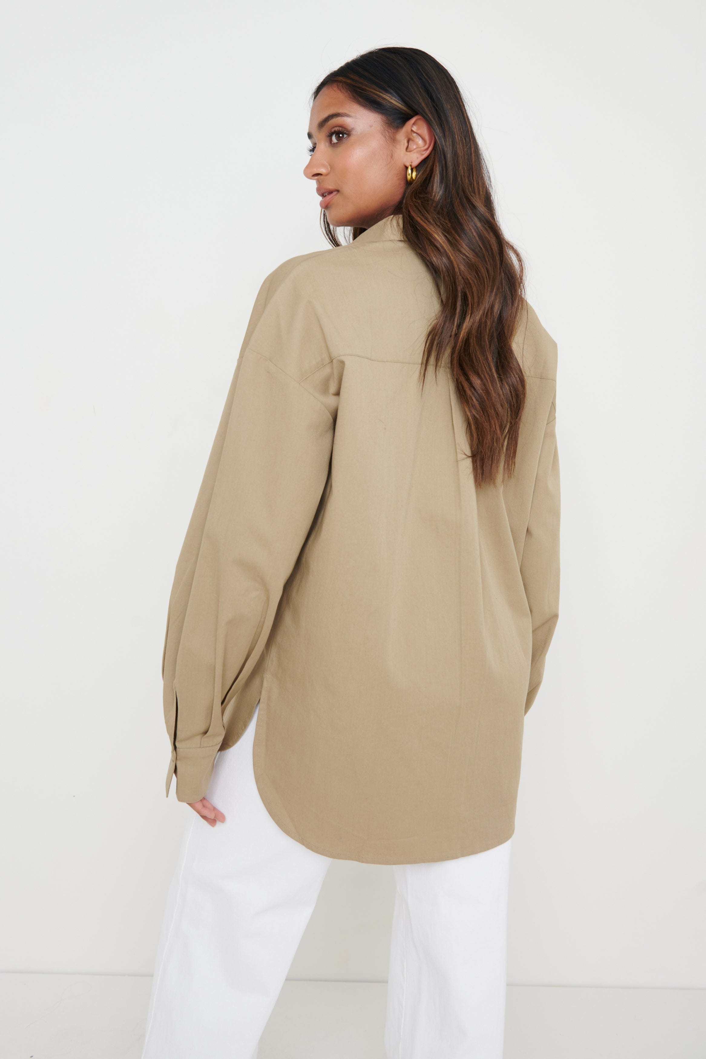 Max Utility Shirt - Pale Olive Grey