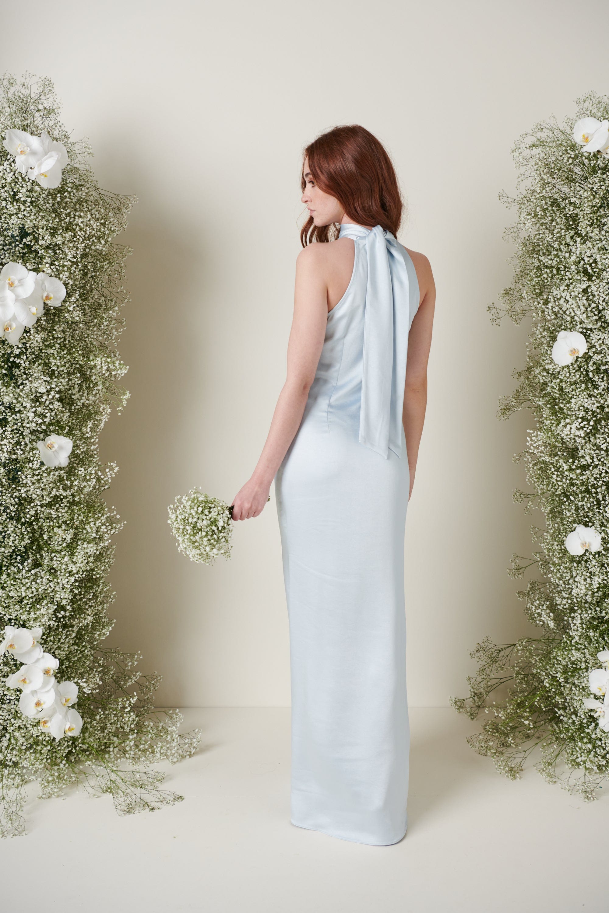 Odelle Maxi Bridesmaid Dress - Matte Ice Blue