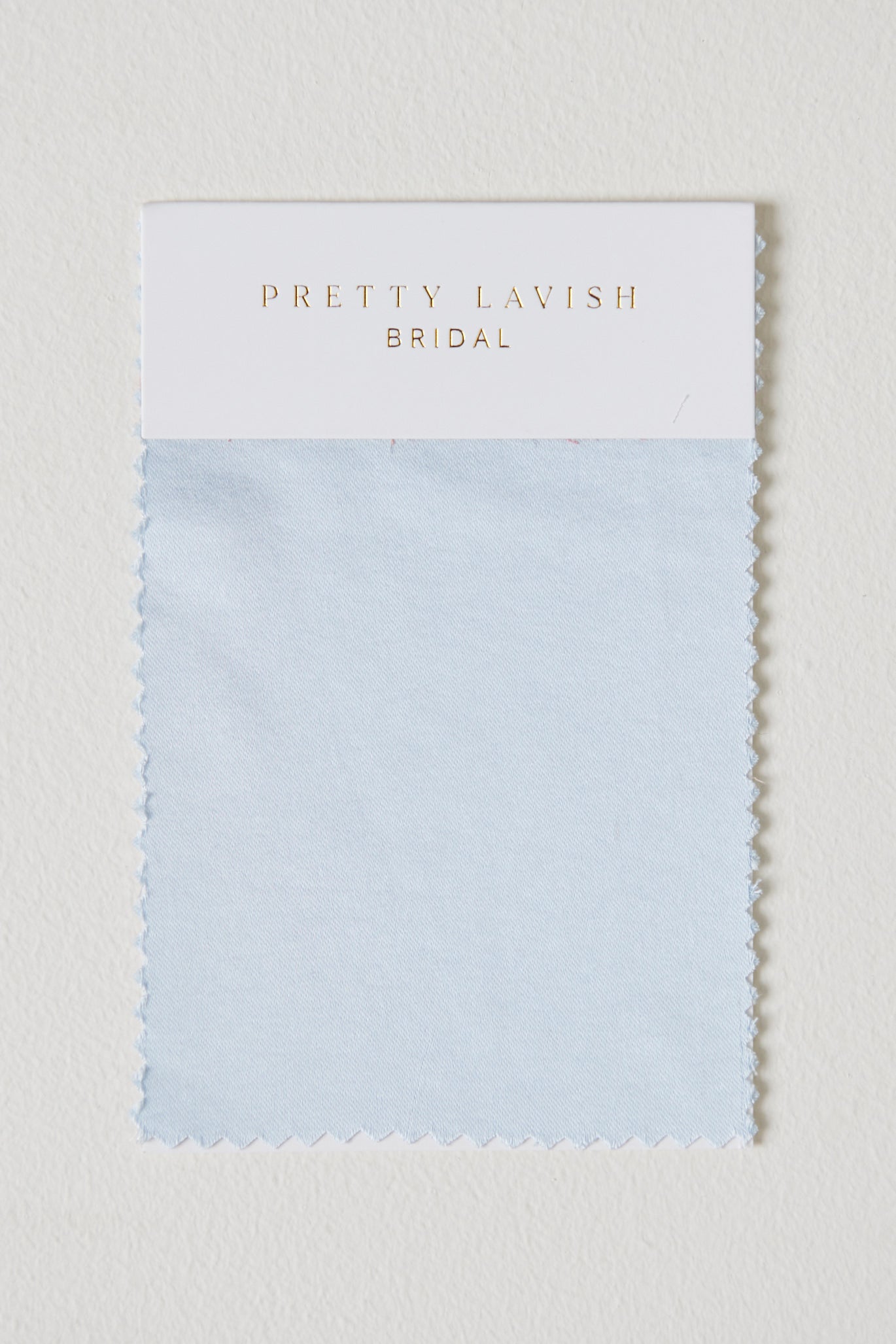 Matte Satin Ice Blue Bridesmaids Swatch