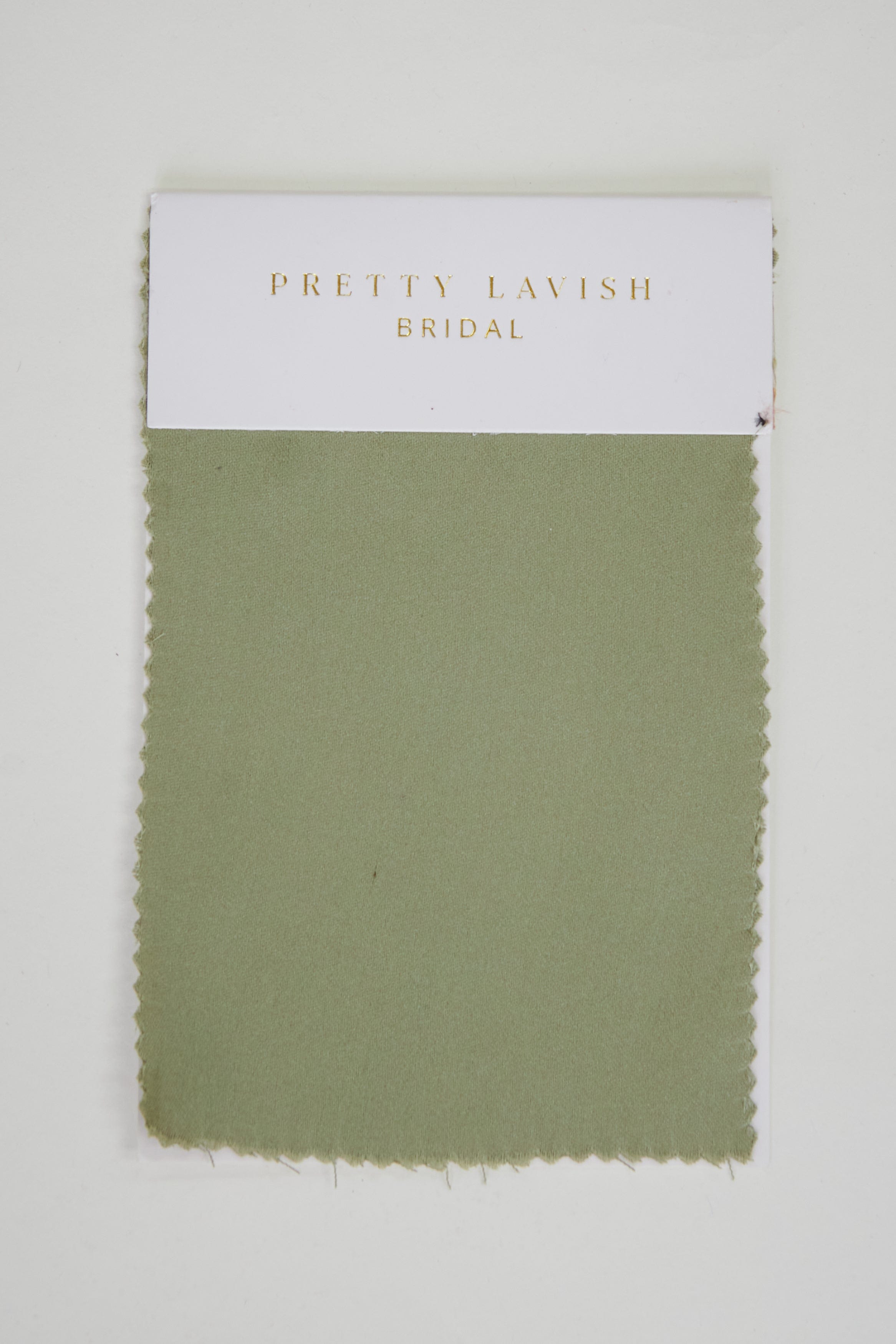 Recycled Satin Olive Bridesmaid Swatch