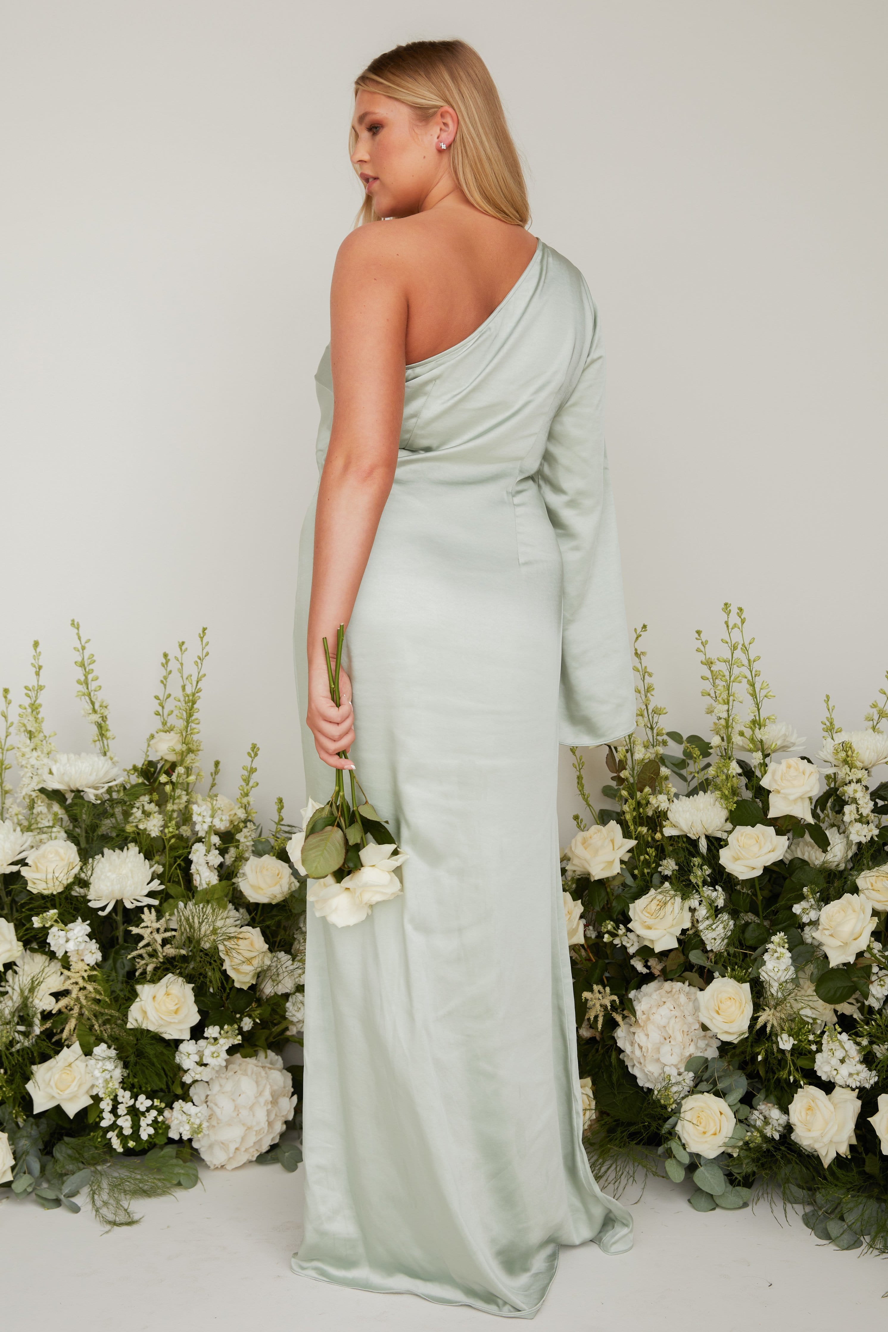 Rosie Maxi Bridesmaid Dress - Matte Sage
