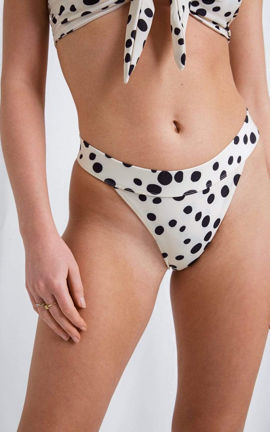 Riva Bikini Bottoms - Dalmatian, Swimwear - Pretty Lavish (2073363972189)